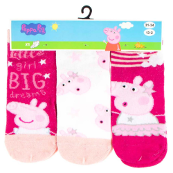 3pk Peppa Pig Strmper