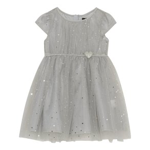 Babykjole med slv hjerter