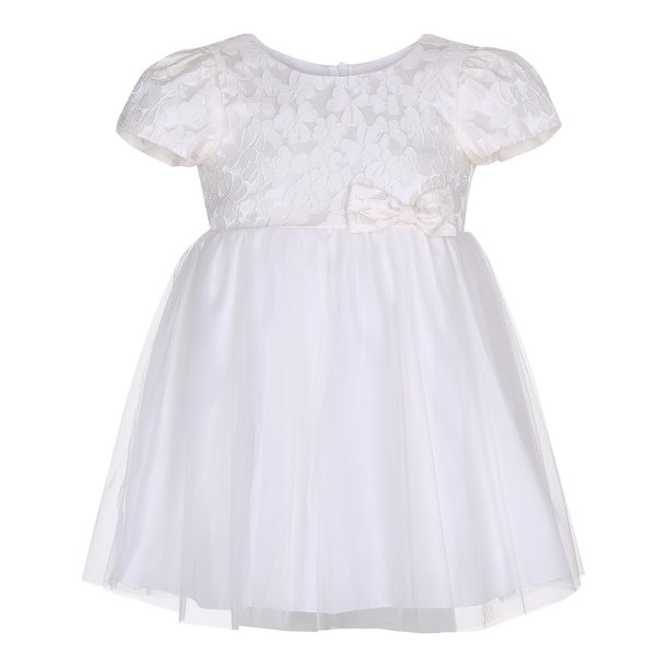 Hvid baby kjole