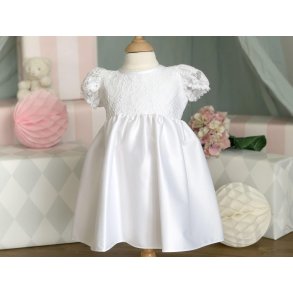 Hvid babykjole